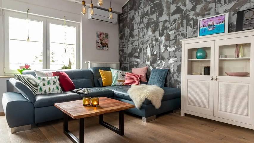 Ferienhaus für 3 Personen, mit Garten