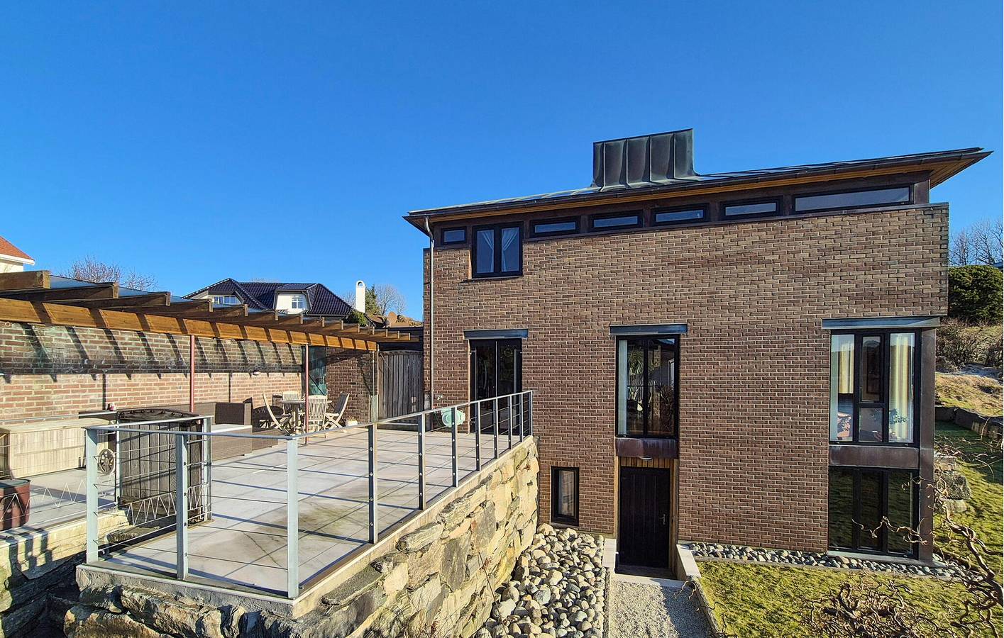 Feriehus for 8 personer med jacuzzi in Haugesund 