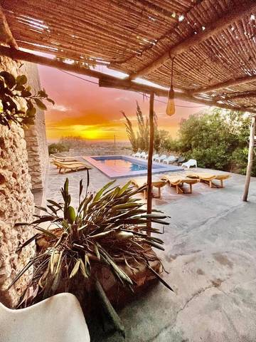 Hôtel pour 2 personnes, avec jardin et piscine, animaux acceptés dans Sidi Kaouki