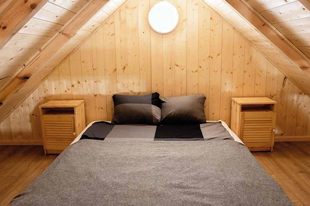 Ranczo Targówka - Wooden Cabin 1 with Sauna in Großpolen