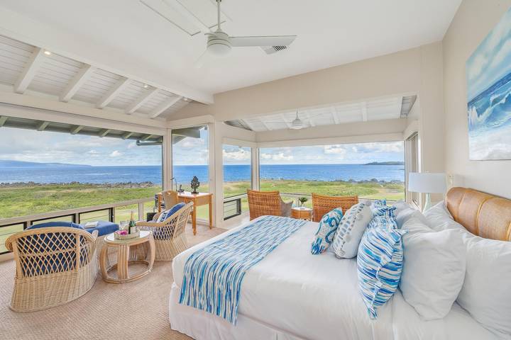 Vacation rental for 4 people, with ocean view and pool as well as terrace in Kapalua