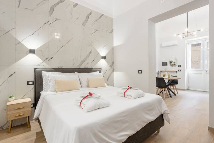 Appartement entier, Appartement 'Piccolo Incanto Spa Palermo' avec Wi-Fi et climatisation in Palerme, Province de Palerme