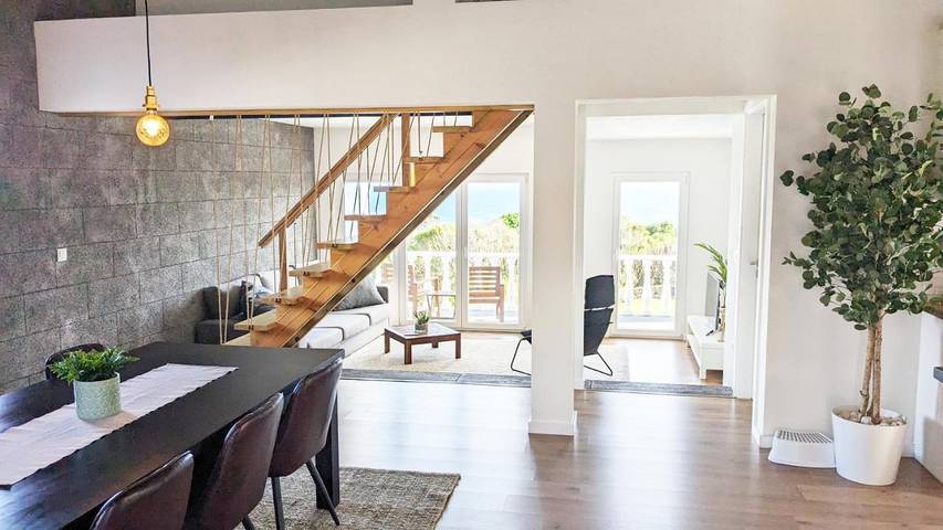 Location de vacances pour 6 personnes, avec jardin ainsi que vue et piscine dans Faial - 2