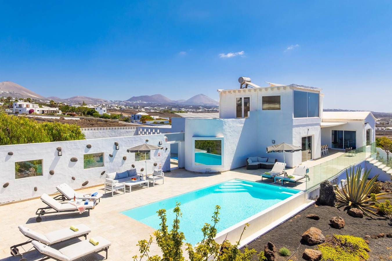 Chalet para 10 personas con terraza in Mácher, Tías