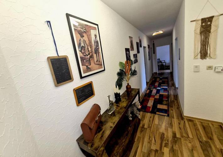 Ferienwohnung für 6 Personen, mit Balkon und Terrasse sowie Ausblick in Münnerstadt - 2