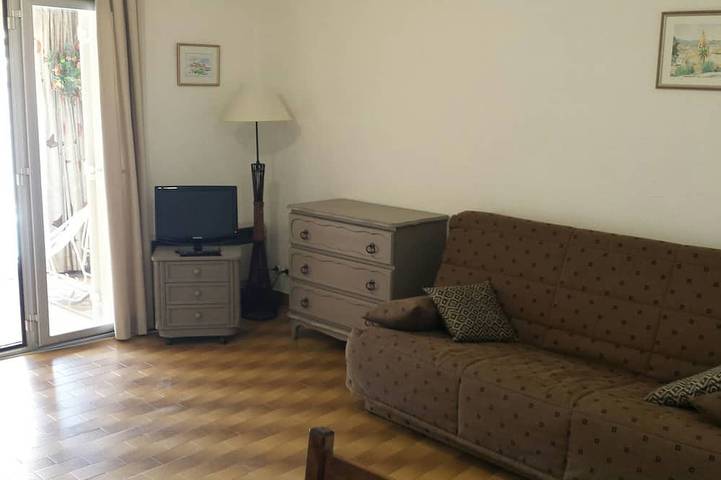 Appartement entier, Sainte-Maxime - Logement avec jardin et veranda  dans domaine Piscine, Tennis in Sainte-Maxime, Côte méditerranéenne (France)