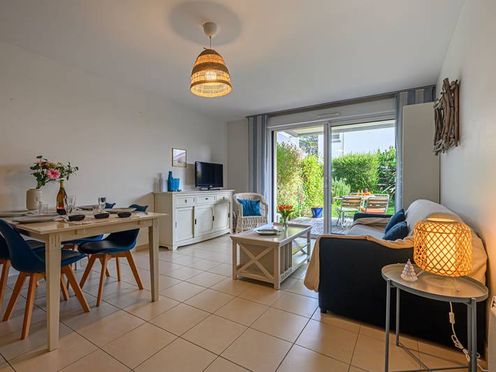 Appartement de vacances pour 4 personnes, avec terrasse, animaux acceptés