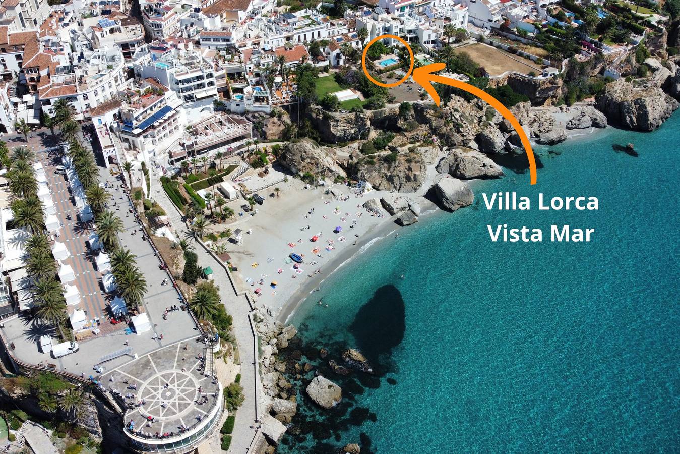 Villa Lorca Vista Mar by Casasol in Nerja Centre, Nerja