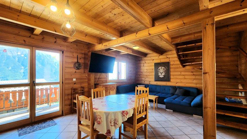 Großes Chalet 8 Betten in Réallon Chalaig2 in Réallon, Nationalpark Écrins