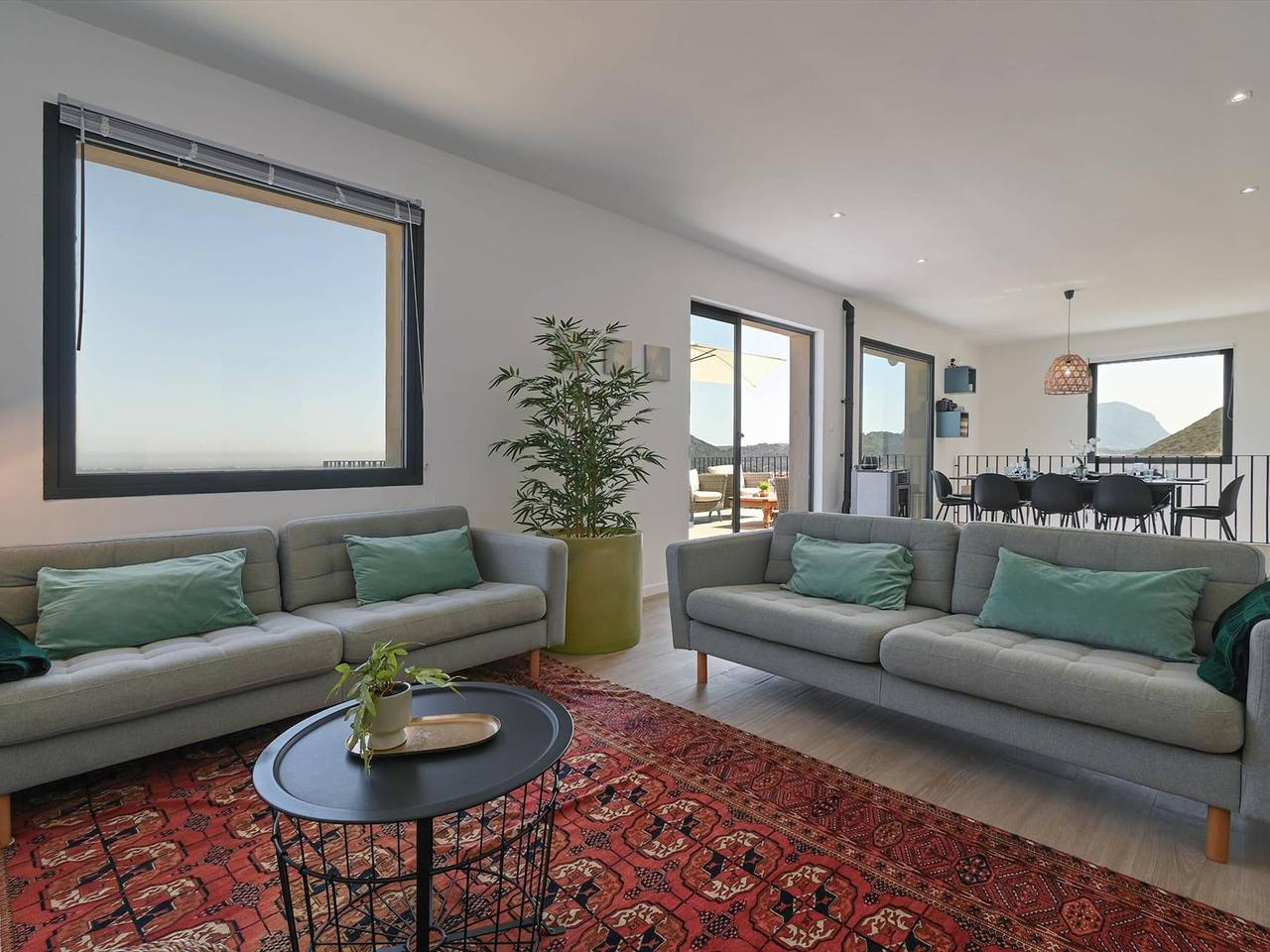 Villa vista al mar, piscina privada, Ac - 4 pers. in Pedreguer, Costa Blanca