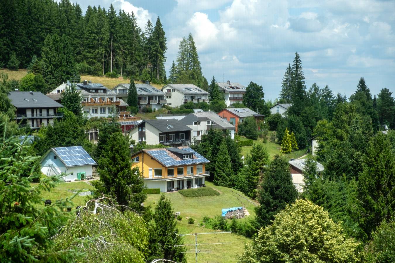 Ganze Wohnung, Ferienwohnung 1 'Eule, 42qm' mit Balkon und Wi-Fi in Schönwald im Schwarzwald, Südschwarzwald