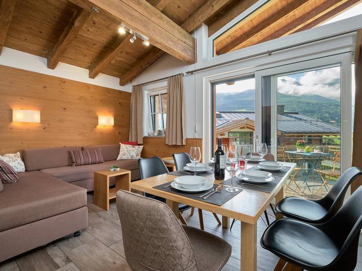 Ferienwohnung für 6 Personen, mit Balkon und Garten sowie Sauna in Piesendorf - 2