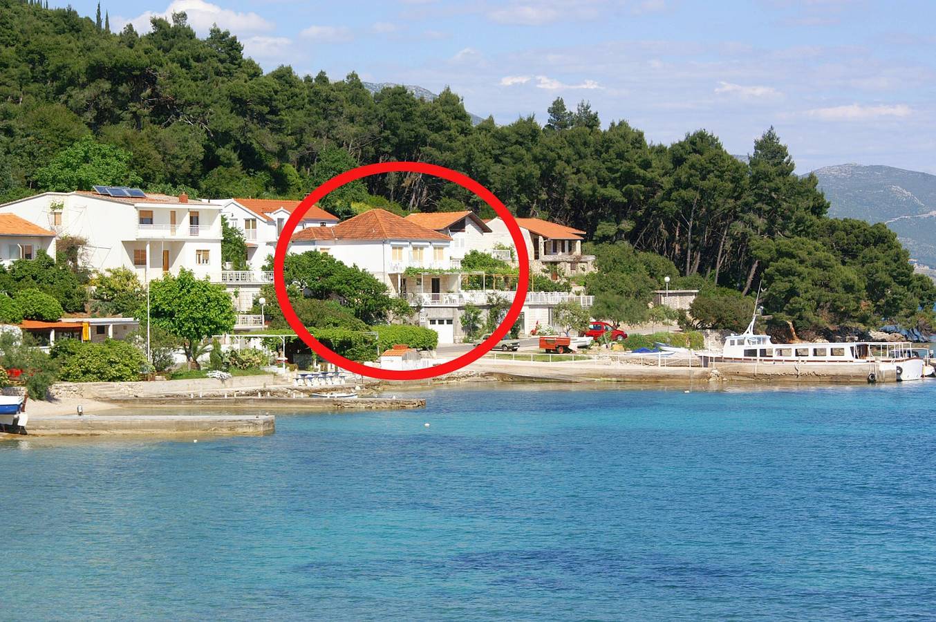 Entire apartment, One bedroom apartment near beach Kučište - Perna, Pelješac A-4544-c in Kuciste, Dubrovnik-Neretva