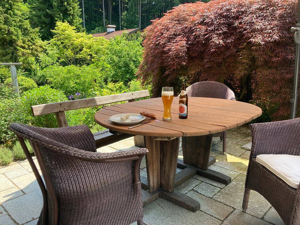 Ganze Ferienwohnung, Wössner Ferienhaus - Schneckerlnest, 73 m² für 2-4 Personen, Wohnküche, Schlafzimmer, Du/Wc, Wlan, Rollstuhlgerecht in Unterwössen, Bayerische Alpen