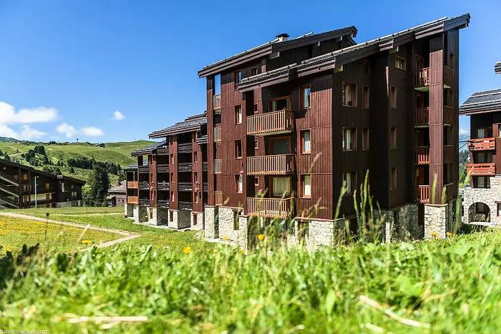 Chalet pour 4 personnes, avec vue et balcon, animaux acceptés dans La Plagne - 3