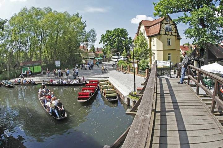 BnB für 2 Personen, mit Terrasse und Garten sowie Ausblick in Lübbenau