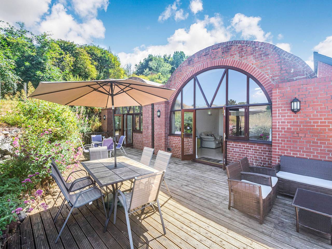 New Barn Reservoir in Shaldon, Devon