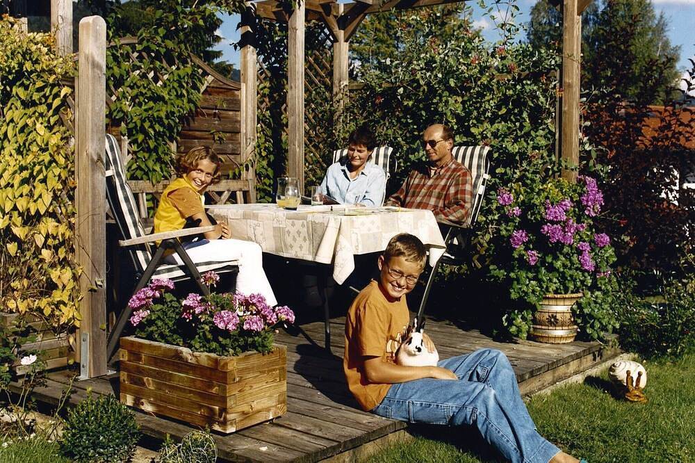 Ganze Wohnung, (4) Ein-Raum-Ferienwohnung Panorama 32qm, Dusche/Wc, Küche, Balkon in Reit im Winkl, Bayerische Alpen
