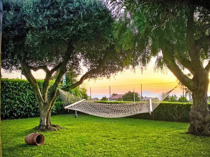 Appartamento per 5 persone, con terrazza e giardino, con animali domestici in Capo Vaticano