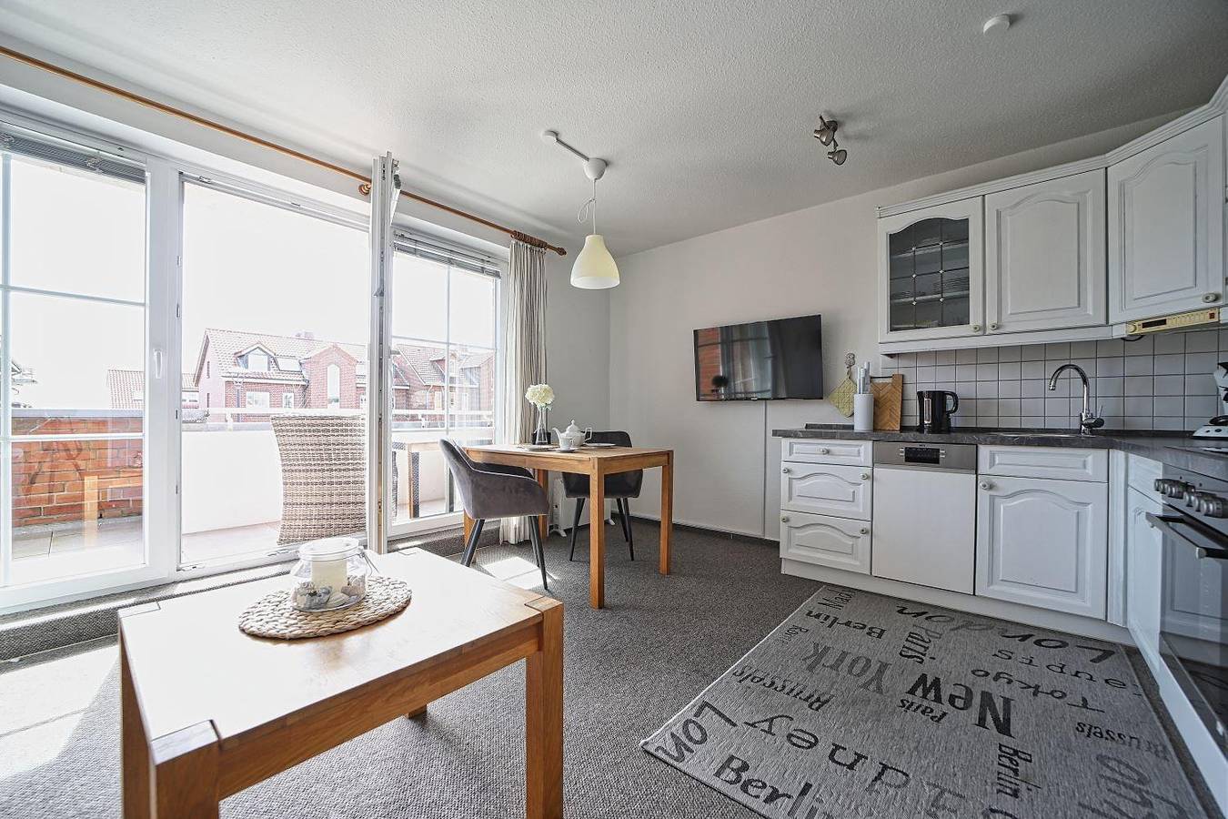 Ganze Ferienwohnung, Wohnung  Hafenblick in Wittdün, Amrum
