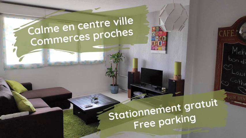 Appartement de vacances pour 6 personnes, avec jardin