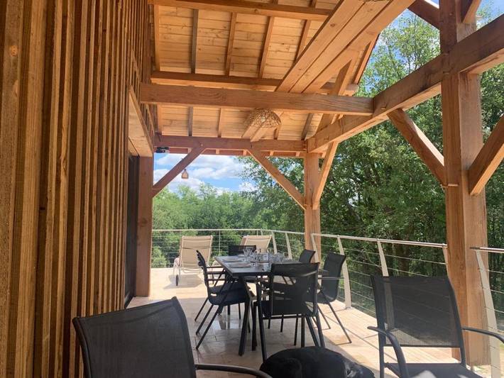 Location de vacances pour 8 personnes, avec jardin et vue, animaux acceptés à Orliaguet