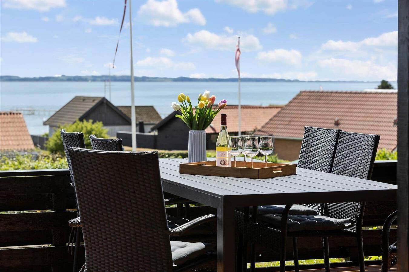 Feriehus for 6 personer med have in Følle Strand, Syddjursland