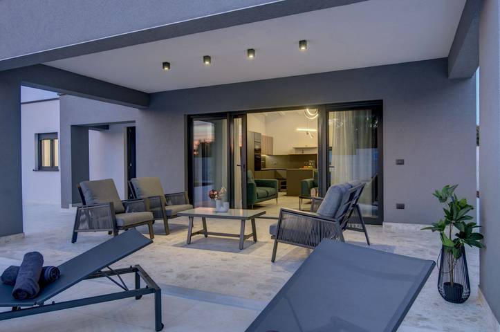 Villa für 4 Personen, mit Pool und Terrasse sowie Garten in Rovinj - 4