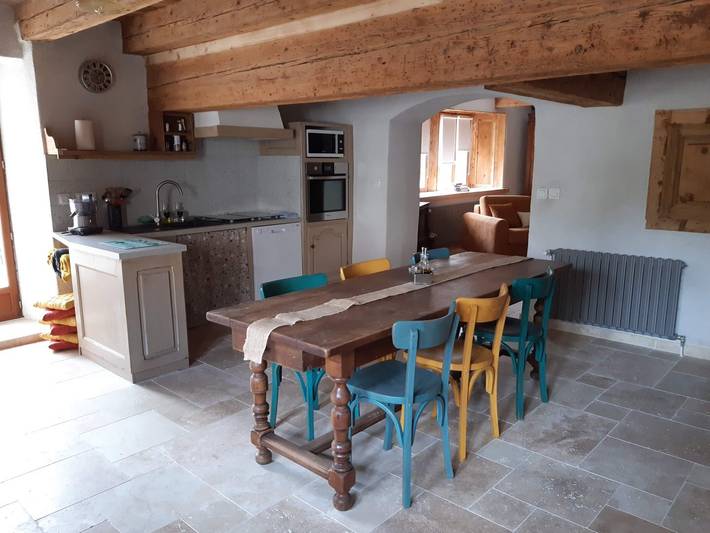 Gîte pour 6 personnes, avec jardin et terrasse dans Parc naturel régional du Doubs Horloger - 2