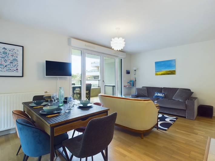 Gîte pour 4 personnes, avec terrasse dans Gare De La Baule Les Pins - 3