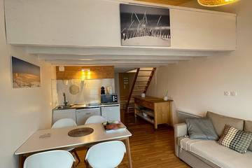 Gîte pour 4 personnes, avec balcon, animaux acceptés dans Hourtin Plage