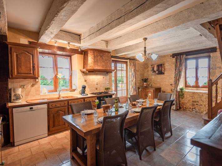 Casa de vacaciones para 8 personas con jardín in Prats-du-Périgord, Périgord Noir