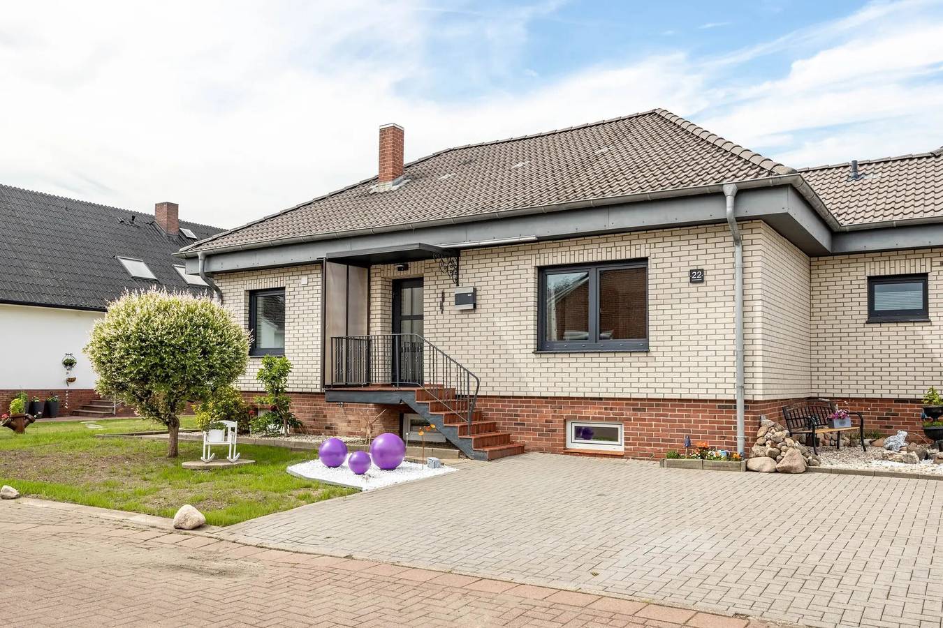 Ganze Wohnung, Apartment 'Plüschenworth' mit Gemeinschaftsterrasse, privatem Garten und Wlan in Drochtersen, Cuxland