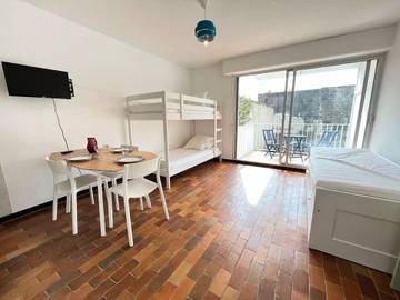 Gîte pour 4 personnes, avec vue et balcon dans Le Vieux Phare Du Grau Du Roi