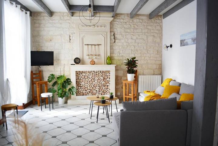 Maison de vacances pour 8 personnes, avec Jacuzzi ainsi que Terrasse et Jardin à Pons