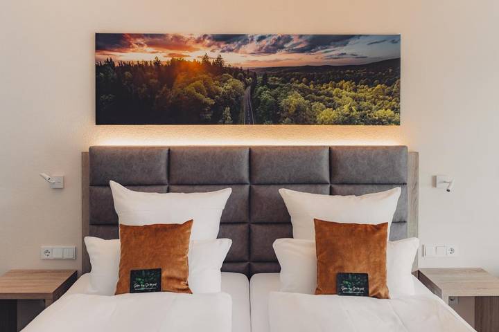 Hotel für 4 Personen, mit Terrasse und Garten sowie Ausblick