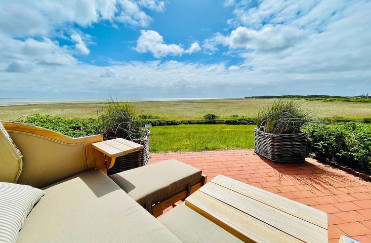 Ferienwohnung für 4 Personen, mit Balkon und Terrasse sowie Sauna und Ausblick in Rantum - 3