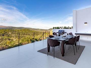 Chalet in Búger, Interior de Mallorca für 8 