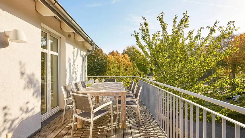 Ferienwohnung für 4 Personen, mit Sauna und Balkon - 1