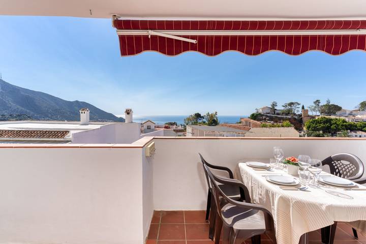 Maison de vacances pour 5 personnes, avec Balcon à Mijas