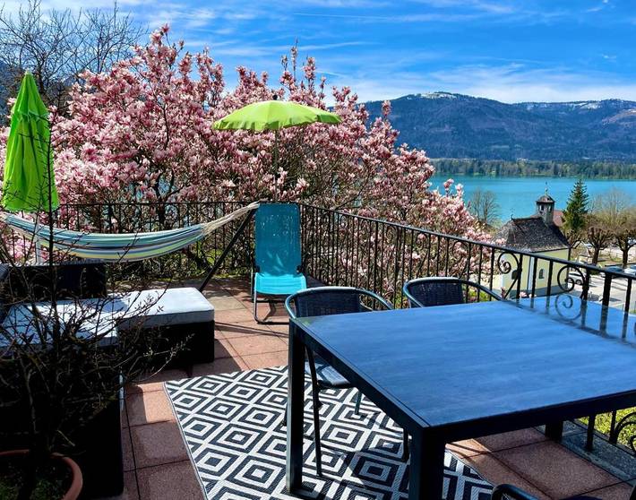 Ferienwohnung für 4 Personen, mit Ausblick und Garten sowie Seeblick, mit Haustier in Sankt Wolfgang im Salzkammergut - 3