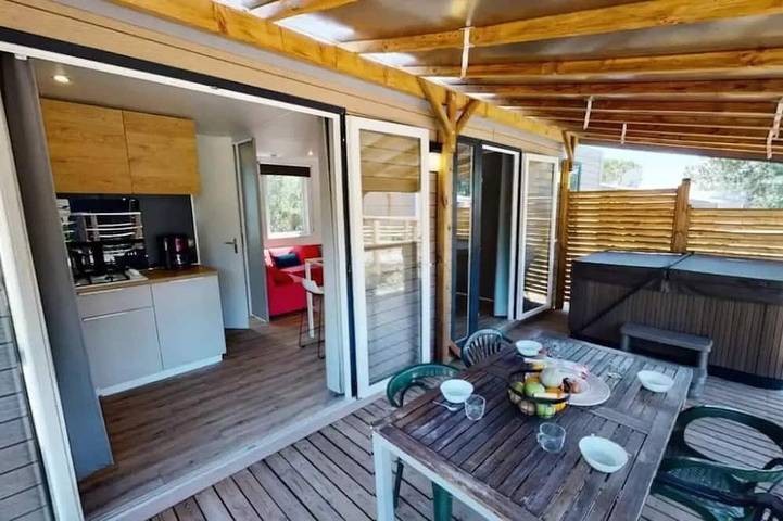 Mobil home pour 4 personnes à Cabrières-d'Aigues - 4