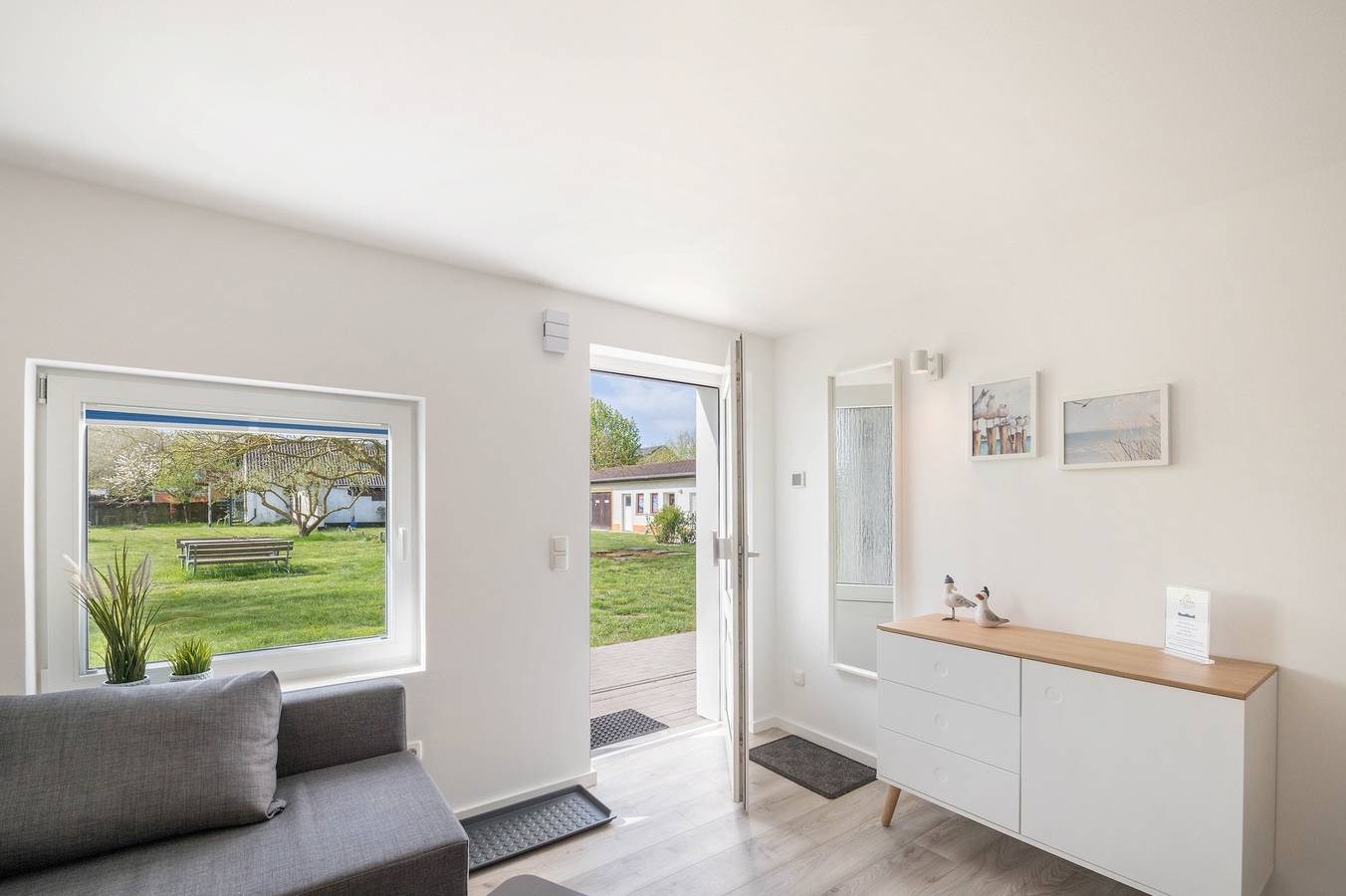 Ganze Wohnung, Ferienwohnung 'Strandnahe Ferienwohnung 4' mit privater Terrasse, privatem Garten und Wlan in Dierhagen Ost, Dierhagen
