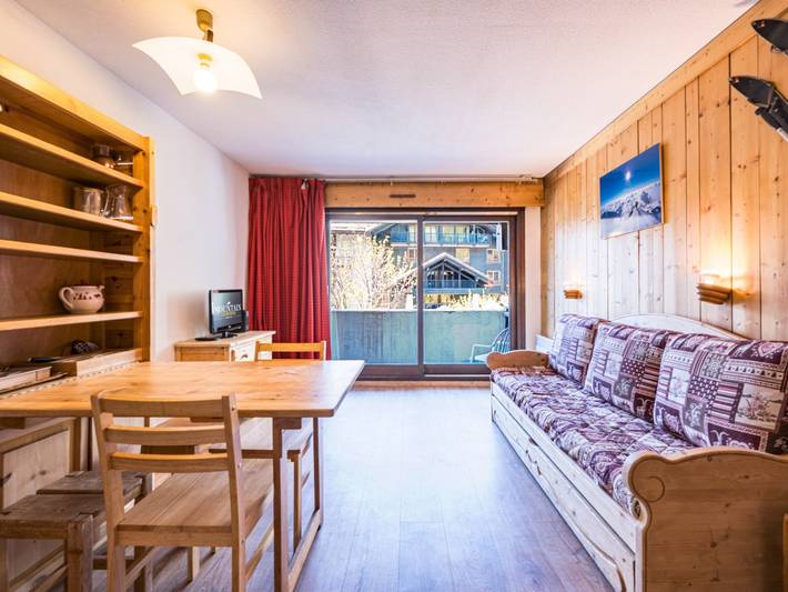 Studio pour 4 personnes, avec balcon