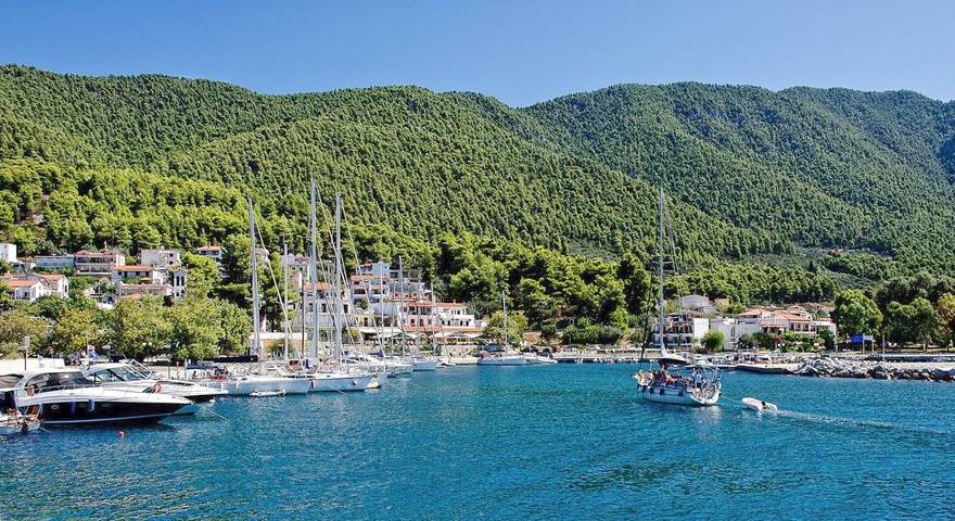 Ferienwohnung für 5 Personen, mit Ausblick und Terrasse, mit Haustier auf Skopelos - 3