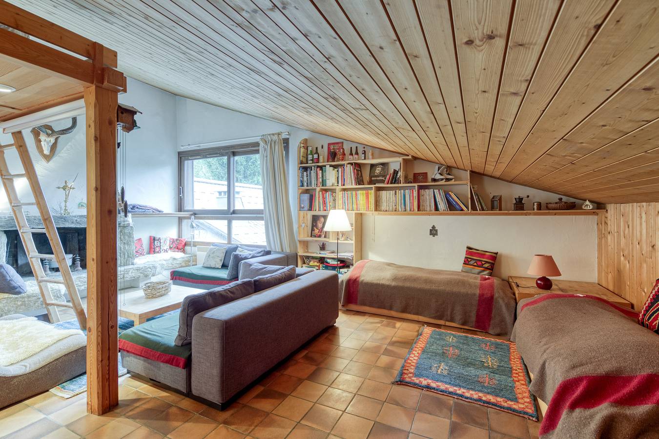 Apartamento entero, Appartement Le Grenier in Chamonix-Mont-Blanc, Macizo del Mont Blanc