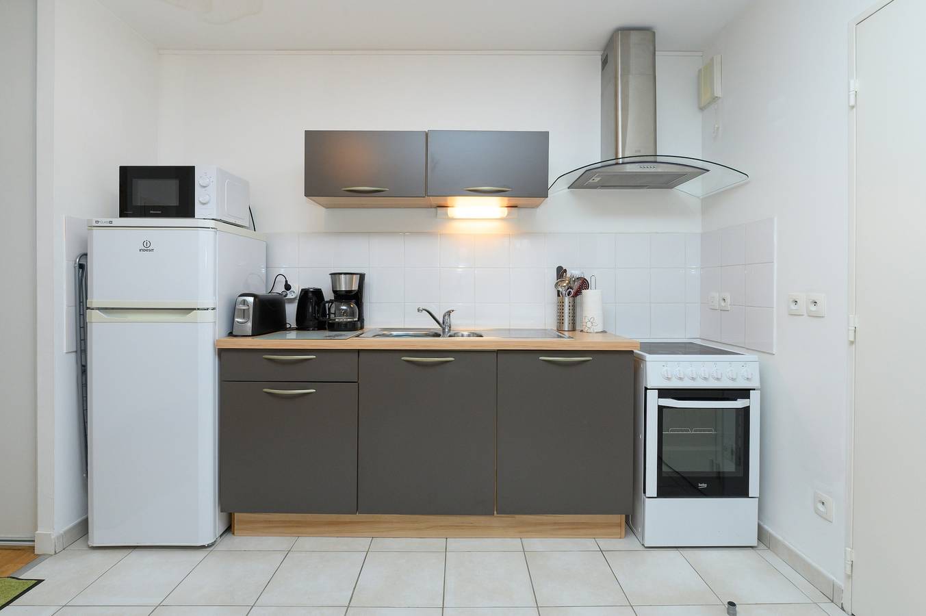 Apartamento entero, Apartamento «Laïta - Estancia en Quimperlé» con terraza privada, jardín y Wi-Fi in Quimperlé, Region de Quimper