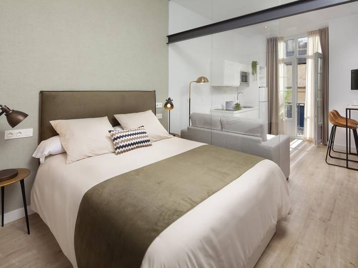 Location de vacances pour 2 personnes, avec balcon dans Malaga Centro Historico