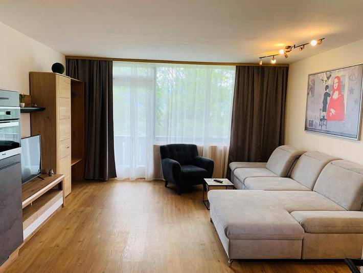 Ferienwohnung für 4 Personen, mit Balkon und Seeblick sowie Ausblick in Strobl