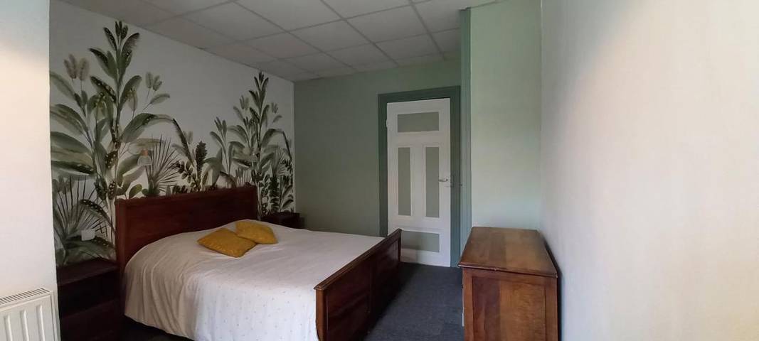 Maison de campagne pour 2 personnes, avec balcon ainsi que vue et jardin